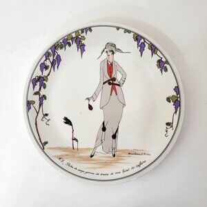 Villeroy & Boch Design 1900 Flapper Porcelain Plate N. 5